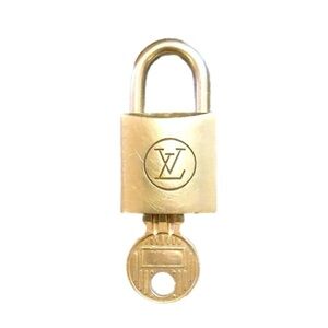 #208 Vintage Louis Vuitton Lock & Key